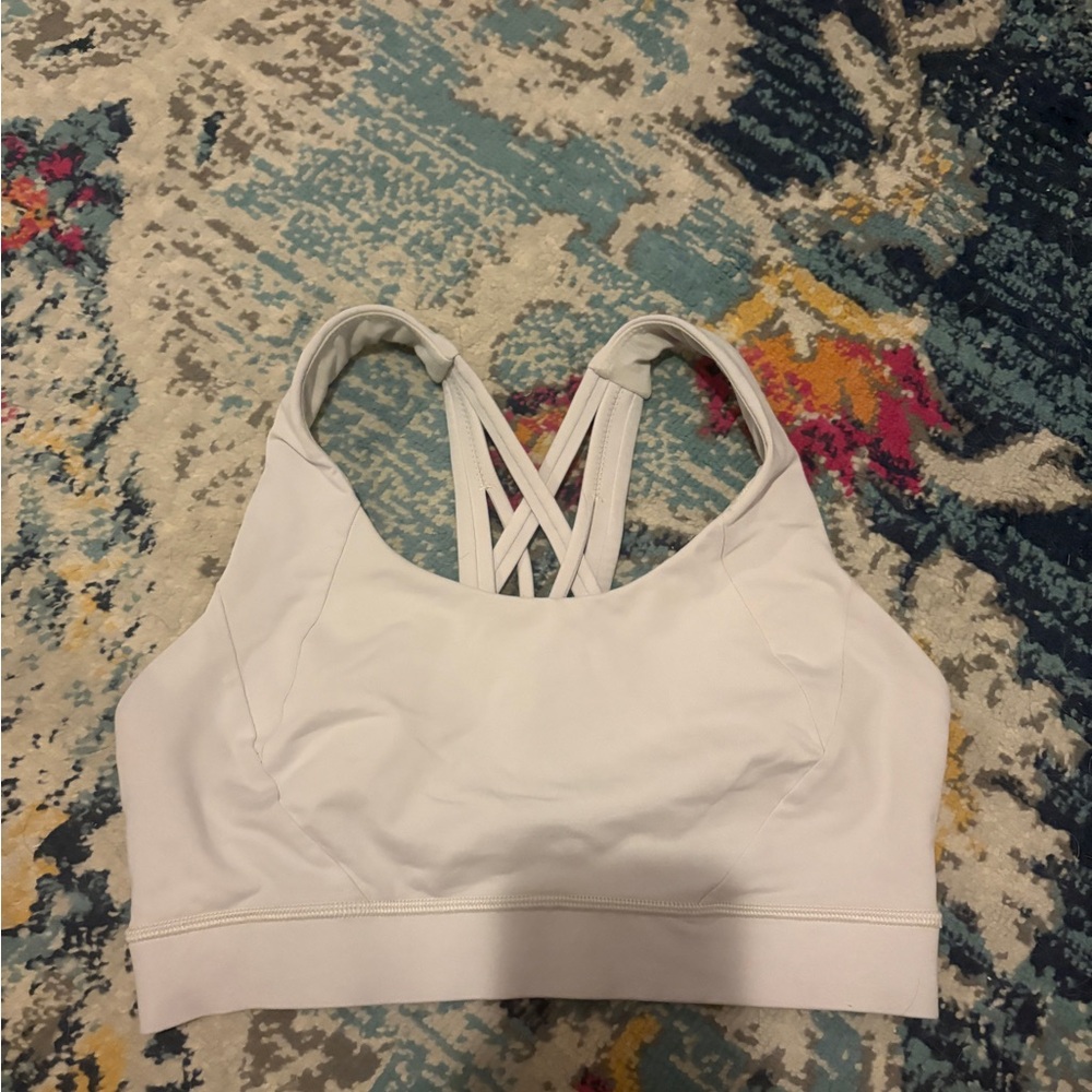 lululemon athletica Light Pink Strappy-Back Sports Bra